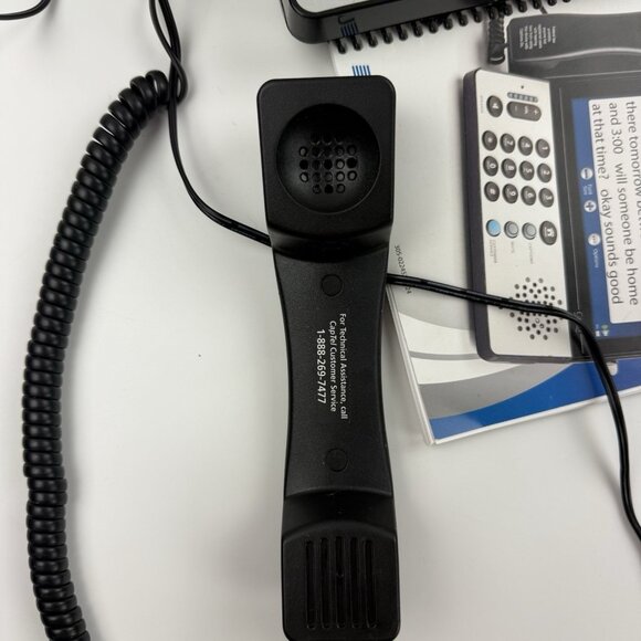 Captel 2400I Ultratec Captioned Hearing Impaired Touch Screen Telephone - Picture 3 of 7